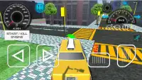 Симулятор Вождения Такси Screen Shot 1