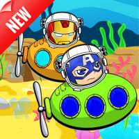 Submarine Superhero Adventure World