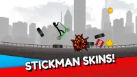 Stickman Fly Damagerator Screen Shot 3