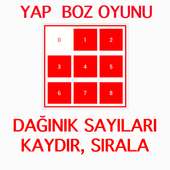 Yap Boz Oyunu, Sayıları Sırala