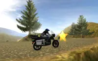Police Moto Racing: Up Hill 3D Screen Shot 2