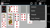 Patiences: Solitaire Spider FreeCell Forty Thieves Screen Shot 0