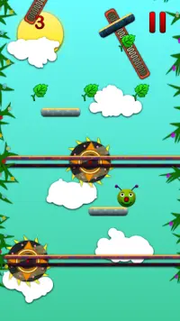 Tap and Jump one-thumb game. Screen Shot 3