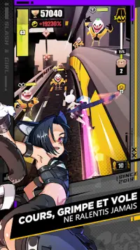 Slash & Girl - Endless Run Screen Shot 3