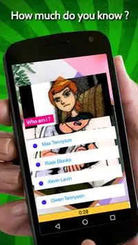 Ben 10 Trivia Quiz Screen Shot 1