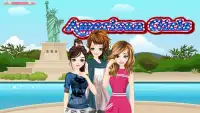 Mädchen Spiele American girls Screen Shot 0