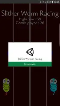 Slither Worm io Racing Screen Shot 1