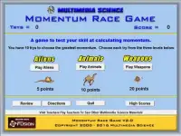 Physics - Momentum Race Game Screen Shot 0