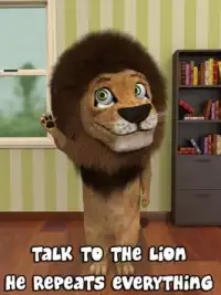 बात कर रहे टॉमी - Talking Tommy the Lion Screen Shot 0