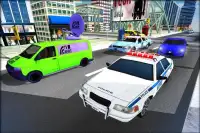 Cop Car Driver 3D Simulator Screen Shot 0