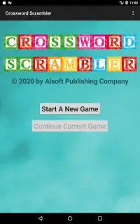 Crossword Scrambler Screen Shot 8