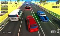 Lalu lintas pengendara: jalan raya balap mobil Screen Shot 1