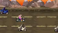 Motor Racer for Barbie Screen Shot 2