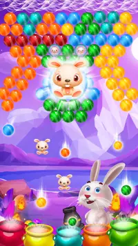 Bubble Rabbit Blast Screen Shot 2