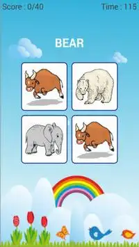 Quiz For Kids Animal Screen Shot 6