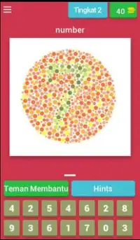 Color Blind Test Screen Shot 2