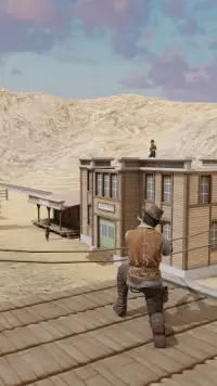 Wild West Sniper: Cowboy War Screen Shot 0