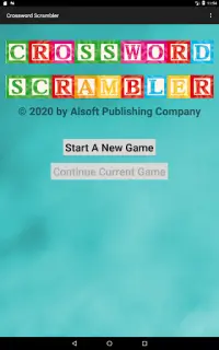 Crossword Scrambler Screen Shot 16