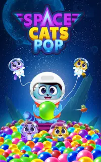 Space Cats Pop: นักกีฬาฟอง Screen Shot 14