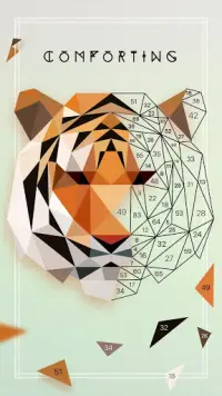 UNICORN Low Poly | Puzzle Art Game | Polygonal Art Screen Shot 2