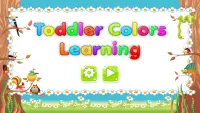 Learn Colors - Kids Games with Balloons and Bear Screen Shot 0