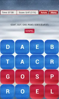 Bible Word Scramble Screen Shot 2