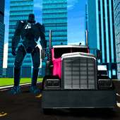 City Truck Robot Battle