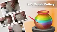 Pottery Clay Pot Art Games Screen Shot 0