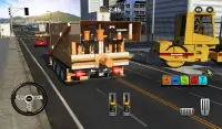 واجب ثقيل شاحنة طريق اعمال بناء يصلح لعبه 3D Screen Shot 10