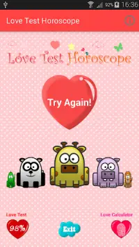 Liebe Test Horoskop Screen Shot 5
