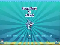 Ataque de tubarão faminto 2 - jogos de tubarão Screen Shot 0