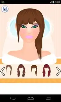 bride makeup games Screen Shot 2