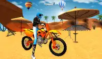 Moto beach bike game Screen Shot 1