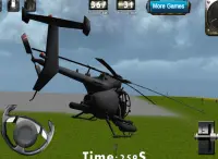 Helicopter 3D flight simulator Screen Shot 4