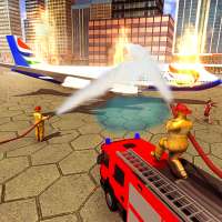 American FireFighter Hero: Fire Truck Simulator