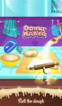 Donuts Maker Bakery Shop: New Girls Cooking Game Screen Shot 11