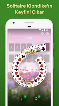 Solitaire - tek taş kart oyunu Screen Shot 6