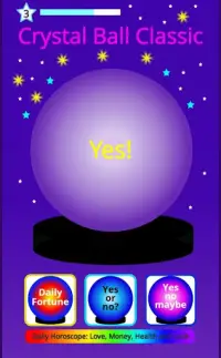 Crystal Ball Fortune Teller Free Horoscope Screen Shot 6