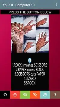 Rock Paper Scissors Goo Screen Shot 0
