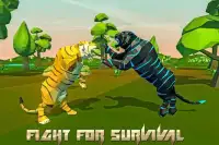 tigre nella giungla simulatore Screen Shot 0