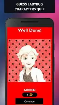 Guess the Lady Bug Characters Quiz Screen Shot 3