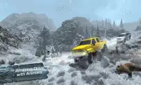 Offroad Sierra salju mengemudi Screen Shot 1