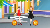 Habiller avec Point Girl Dress Up Screen Shot 1