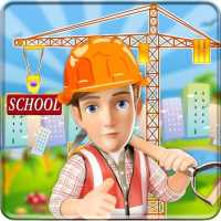 Budowa budynku szkoły: gra budowniczego