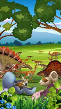 Dinosaur Game: Jurassic War Screen Shot 0