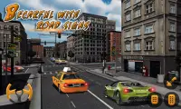 Taxi simulator City taxi driver 3D Modern Taxi Sim Screen Shot 3