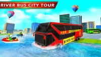 River Bus Games: Coach Bus Sim Screen Shot 1