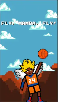 FLY MAMBA FLY!- Jump Around and get Basketballs Screen Shot 4