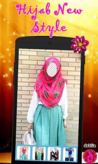 Hijab New Style Camera Screen Shot 2