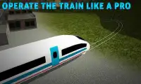 simulador de tren bala - el transporte pasajeros Screen Shot 1